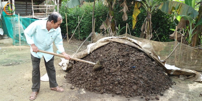 Cách ủ phân bò truyền thống