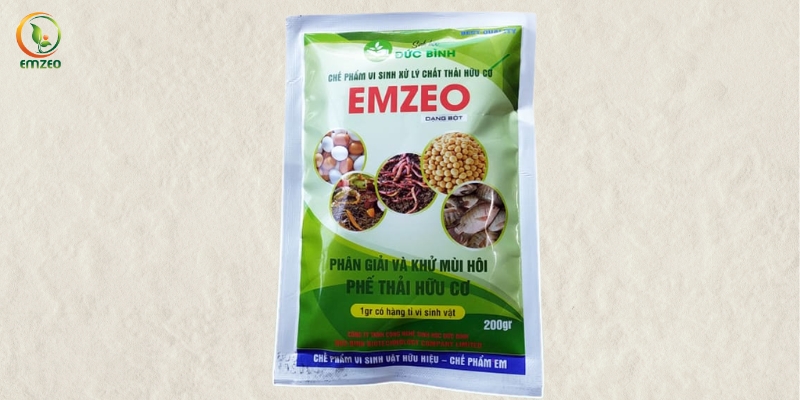 Chế phẩm sinh học Emzeo hỗ trợ ủ phân chuồng nhanh hoai mục